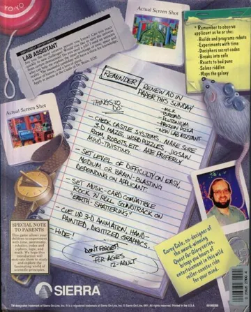 Castle of Dr. Brain_Disk0 box cover back